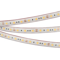 Лента герметичная RTW-PS-B60-12mm 12V Warm3000 (14.4 W/m, IP67, 5060, 5m) (Arlight, 14.4 Вт/м, IP67) 022325(2) - фото 102322