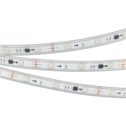 Лента герметичная SPI-P-B30-12mm 12V RGB-PX3 (7.2W/m, IP66, 5060, 5m) (Arlight, бегущий огонь) 026370(3) - фото 102958