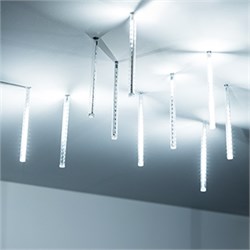 Светодиодная гирлянда ARD-ICEFALL-CLASSIC-D12-200-10PCS-CLEAR-32LED-LIVE WHITE (230V, 10.5W) (Ardecoled, IP65) 026043 - фото 104071