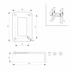 Светильник LGD-TENT-BOLL-H500-9W Warm3000 (GR, 110 deg, 230V) (Arlight, IP65 Металл, 3 года) 029969 - фото 104162