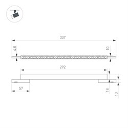 Светильник MAG-MICROCOSM-LASER-L300-15W Day4000 (BK, 30 deg, 24V) (Arlight, IP20 Металл, 3 года) 043276 - фото 104192