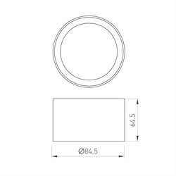 Кольцо антибликовое LGD-ANTIGLARE-RING-R85 (BK) (Arlight, Металл) 046757 - фото 104940