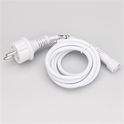 Шнур питания ARD-CLASSIC-ICEFALL-1.5M White (230V) (Ardecoled, Закрытый) 026106 - фото 105013