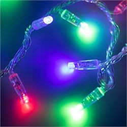 Светодиодная гирлянда ARD-STRING-CLASSIC-10000-CLEAR-100LED-LIVE RGB (230V, 7W) (Ardecoled, IP65) 025793 - фото 105996