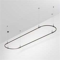 Трек ART-APRIORI-OVAL-HANG-4000x1000 (BK) (Arlight, IP20 Металл, 3 года) 048510 - фото 107755