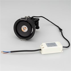 Светильник CL-SIMPLE-R78-9W Warm3000 (BK, 45 deg) (Arlight, IP20 Металл, 3 года) 028147 - фото 108045