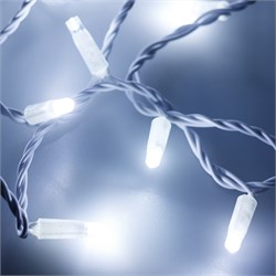 Светодиодная гирлянда ARD-STRING-PRO-10000-WHITE-100LED-FLASH WHITE (230V, 7W) (Ardecoled, IP65) 025842 - фото 108907