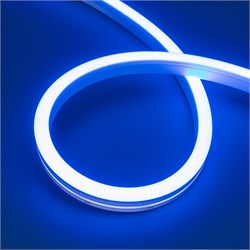 Лента герметичная MOONLIGHT-SIDE-A140-12x17mm 24V Blue (8 W/m, IP67, 5m, wire x2) (Arlight, Вывод боковой, 3 года) 038799 - фото 112622