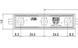 Модуль герметичный LFUP-3SW 12V Cool White (LED FOR YOU Co., Ltd., Закрытый) 016782 - фото 113168