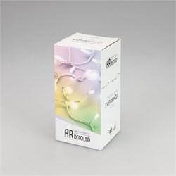 Светодиодная гирлянда ARD-STRING-CLASSIC-10000-BLACK-100LED-MILK-SYNC RGB (230V, 6.5W) (Ardecoled, IP65) 028214 - фото 113564