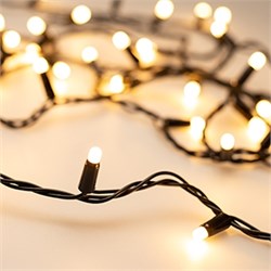 Светодиодная гирлянда ARD-STRING-CLASSIC-10000-BLACK-100LED-MILK-STD Warm (230V, 7W) (Ardecoled, IP65) 028209 - фото 113880