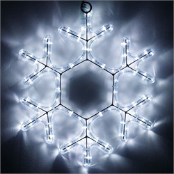 Фигура ARD-SNOWFLAKE-M7-450x375-108LED White (230V, 6.5W) (Ardecoled, IP65) 034249 - фото 114193