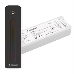 INTELLIGENT ARLIGHT Диммер SMART-SET-PWM-104-52-RGB-SUF White (12-24V, 3x4A, ПДУ LINE, 2.4G) (IARL, IP20 Пластик, 5 лет) 036189 - фото 115553