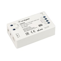 Диммер ARL-SIRIUS-TUYA-WIFI-RGB-SUF (12-24V, 3x5A, 2.4G) (Arlight, IP20 Пластик, 3 года) 036360 - фото 115593