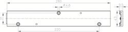 Оптика VS 98810 LINEARE OPTIK STANDARD  -   для светодиодных линеек 555437.91 - фото 11573