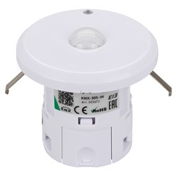 INTELLIGENT ARLIGHT Датчик движения KNX-305-IN (BUS, 5m*10m) (IARL, IP20 Пластик, 2 года) 025672-1 - фото 119609