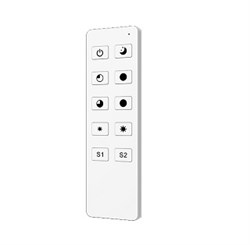 INTELLIGENT ARLIGHT Пульт SMART-801-22-1G-2SC-DIM White (3V, 2.4G) (IARL, IP20 Пластик, 5 лет) 045930 - фото 121243