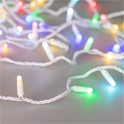 Светодиодная гирлянда ARD-STRING-CLASSIC-10000-WHITE-100LED-MILK-SYNC RGB (230V, 6.5W) (Ardecoled, IP65) 028208 - фото 122835