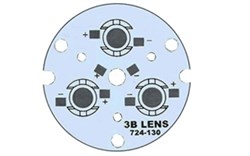 Плата D44-3E Emitter (3x LED, 724-130) (Turlens, -) 019219 - фото 123144