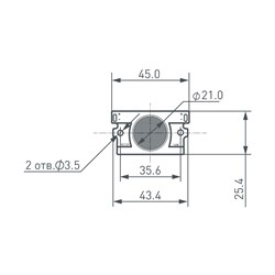 Модуль герметичный ARL-PL2835-V18x50-1.4W-12V White (Arlight, Закрытый) 020641 - фото 123654