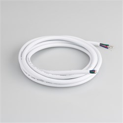 Провод питания ARL-MOONLIGHT-20AWG-4W-D6-CU-2000 White (Arlight, Закрытый) 028125 - фото 125552