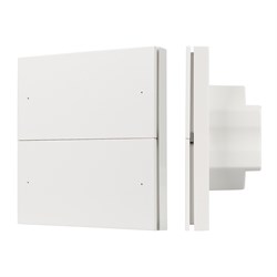 INTELLIGENT ARLIGHT Кнопочная панель SMART-DMX512-801-22-4G-4SC-DIM-IN White (230V, 2.4G) (IARL, IP20 Пластик, 5 лет) 037333 - фото 126460