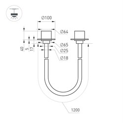 Светильник SP-TROPIC-BUILT-TRIMLESS-R18-L1200-18W Day4000 (BK, 360 deg, 230V) (Arlight, IP20 Пластик, 3 года) 043374 - фото 126662
