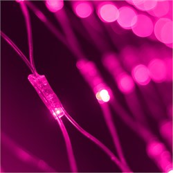 Светодиодная гирлянда ARD-NETLIGHT-CLASSIC-2000x1500-CLEAR-288LED Pink (230V, 18W) (Ardecoled, IP65) 024683 - фото 129301