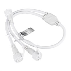 Коннектор питания ARD-CLASSIC-SYNC-RGB White (230V, 2 ports) (Ardecoled, Закрытый) 031803 - фото 130341