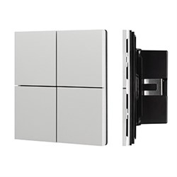 INTELLIGENT ARLIGHT Кнопочная панель KNX-304-23-IN Silver (BUS, Frameless) (IARL, IP20 Металл, 2 года) 039662 - фото 131471