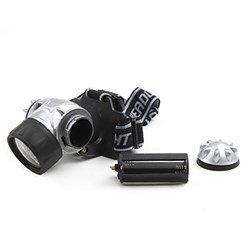 Налобный фонарь ЗАМЕНА!  46452-01 LED HEADLAMP 3LED+XENON HEADLight 3xAAA   4 режима 4008321047106 - фото 13249