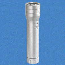 фонарь 46455-01 LED SILVER PERL 1W мигание алюминий d33x138 3xAAA 4008321213327 - фото 13259