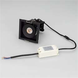 Светильник CL-SIMPLE-S80x80-9W Warm3000 (BK, 45 deg) (Arlight, IP20 Металл, 3 года) 028149 - фото 132964