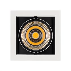 Светильник CL-KARDAN-S152x152-25W Warm3000 (WH-BK, 30 deg) (Arlight, IP20 Металл, 3 года) 024984 - фото 133347