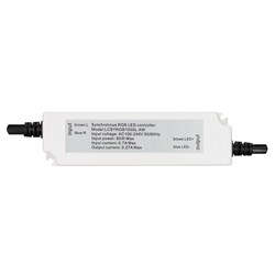 Контроллер ARD-CLASSIC-SYNC-RGB-1000LED Black (230V, 80W, RF ПДУ) (Ardecoled, Закрытый) 028212 - фото 134825