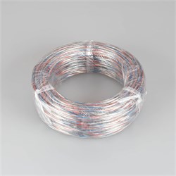 Провод питания ARL-20AWG-CLEAR-2Wire-CU-Double (2x0.75mm) (Arlight, -) 040588 - фото 135773