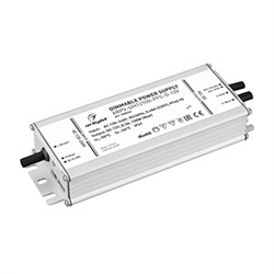 Блок питания ARPV-UH12100-PFC-0-10V (12V, 8.3A, 100W) (Arlight, IP67 Металл, 7 лет) 028454 - фото 136378