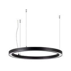 Светильник SP-CIRCLE-HANG-O3535-D600-35W Warm3000 (RAL9005, 120 deg, 230V) IP40 LED (Arlight, Алюминий) 049362 - фото 138024