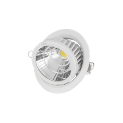 Светильник светодиодный "ВАРТОН" Downlight поворотный круглый 40° 190*146,6 мм 35W 3000K 1/6 V1-R0-00059-10R03-2003530 - фото 13820