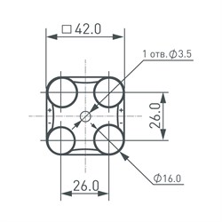 Модуль герметичный ARL-BEST2835-4-2W-12V Cool 160deg (Arlight, Закрытый) 025729 - фото 140713