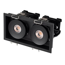 Светильник CL-SIMPLE-S148x80-2x9W Warm3000 (BK, 45 deg) (Arlight, IP20 Металл, 3 года) 028151 - фото 141278