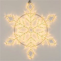 Фигура ARD-SNOWFLAKE-M9-900x900-360LED Warm (230V, 22W) (Ardecoled, IP65) 034257 - фото 142673