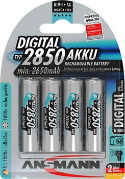 Аккумулятор ANSMANN 5035092-RU 2850 AA DIGITAL BL4 11404Б - фото 146034
