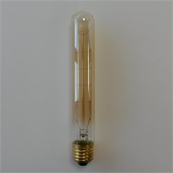Лампа FL-Vintage T30 60W E27 220В  28*185мм FOTON_LIGHTING  -  ретро  накаливания цилиндр 605870 - фото 15309