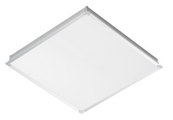 Alumogips-38/opal-sand 610х610 (IP54, 4000К, серый, грильято) c БАП на 3 час. VS EMCc180.004 ЦБ000007825 - фото 15558