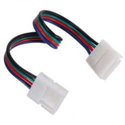FL-FPC Connector 10mm-BXB Single colour Double side 15cm (соединение двух лент проводом 15см) 607522 - фото 15885