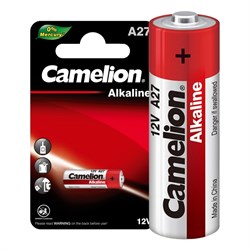 Camelion LR27A BL-1 Mercury Free (A27-BP1, батарейка, 12B) 12829 - фото 165144