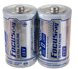 Батарейка FOCUSray SUPER ALKALINE LR20/S2  2/12/96 - (блистер 2шт) 4607099629196 - фото 165359