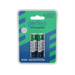Perfeo AA2850mAh/2BL  Аккумулятор Пластик PF AA2850/2BL PL - фото 166027
