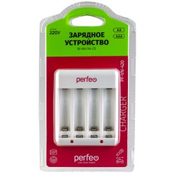 Perfeo зарядное устройство PF-VN-420 Ni-MH/CD, 220V, 4 слота, AA/AAA PF-VN-420 - фото 166324